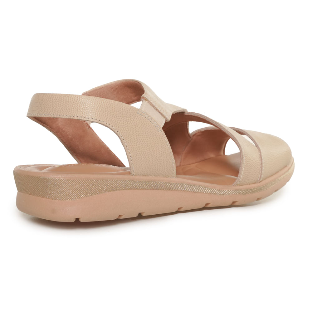 Usaflex Sandalia 24-MA0304-3 Vanilla Couro -6-